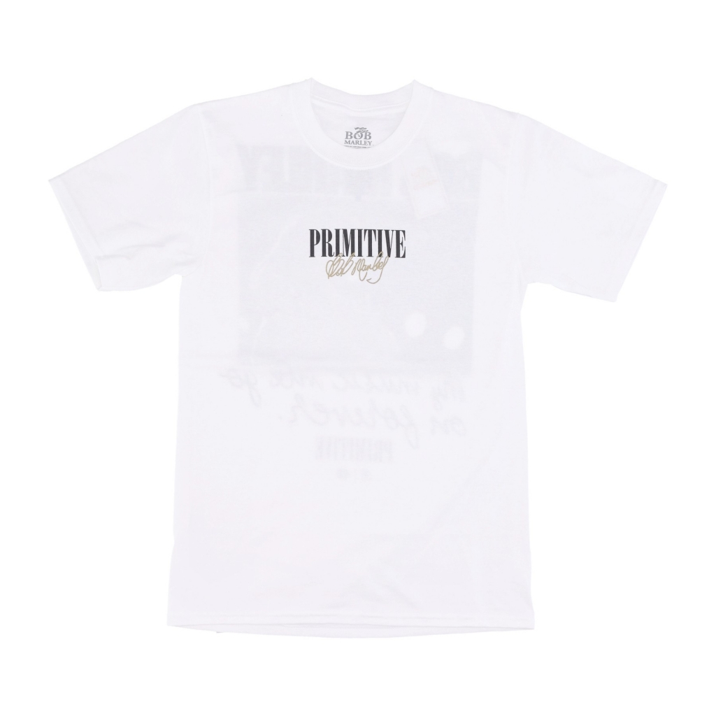 maglietta uomo forever tee x bob marley WHITE