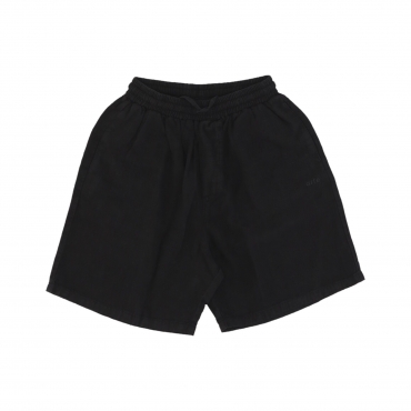 pantalone corto uomo jan linnen short BLACK