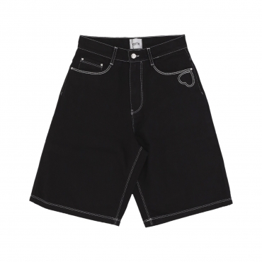 pantalone corto uomo silvain heart detail shorts BLACK