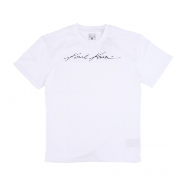 maglietta uomo autograph heavy jersey boxy tee WHITE