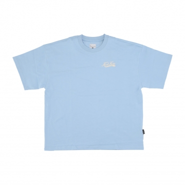 maglietta uomo woven signature heavy jersey boxy diner tee LIGHT BLUE