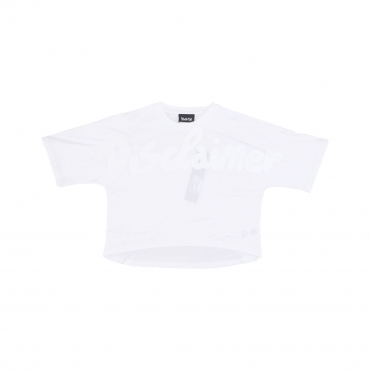  donna w logo tee WHITE