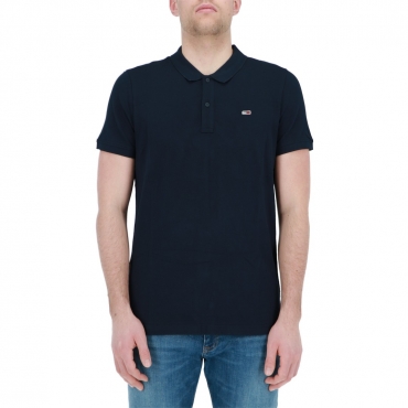 Polo Tommy Hilfiger Jeans Uomo Slim PLacke C1G DARK NAVY