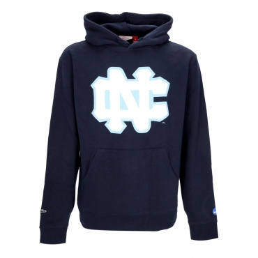 felpa cappuccio uomo ncaa large logo hoodie unchee NAVY