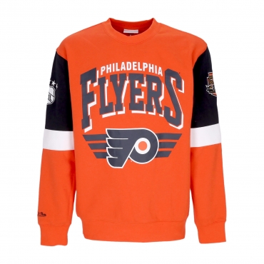 felpa girocollo uomo nhl all over crew 30 phifly ORIGINAL TEAM COLORS