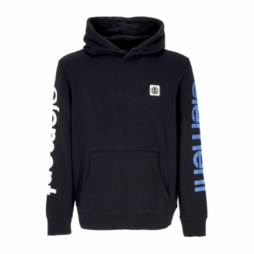 felpa cappuccio uomo joint 20 hoodie FLINT BLACK