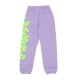 pantalone tuta leggero donna w side logo pant LILAC/ST LIME