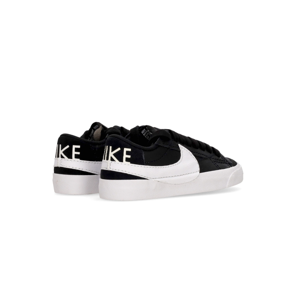 scarpa bassa donna w blazer low 77 jumbo BLACK WHITE BLACK TEAM ORANGE