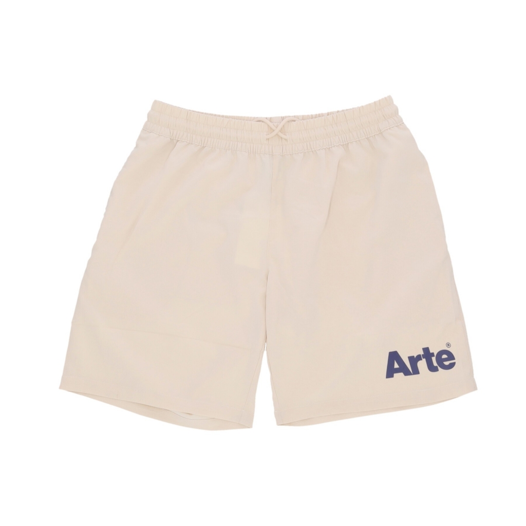 pantalone corto uomo samuel logo shorts CREAM