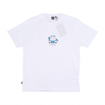 maglietta uomo snorlax tee x pokemon WHITE