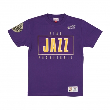 maglietta uomo nba team og 20 premium vintage logo tee utajaz ORIGINAL TEAM COLORS
