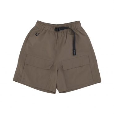 pantalone corto uomo trek shorts MUD BROWN