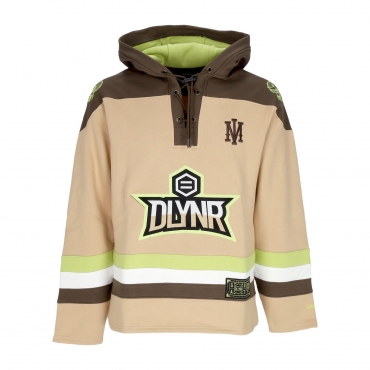 felpa tipo hockey uomo goat hockey hoodie BEIGE