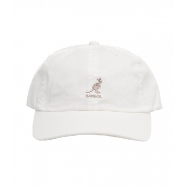 Baseball cap Washed bianco