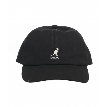 Baseball cap Washed nero