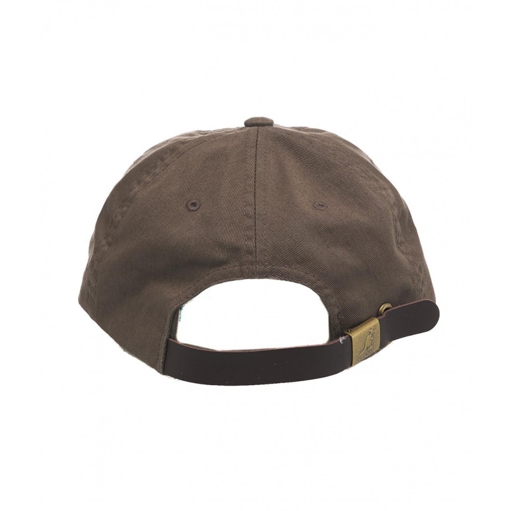 Baseball cap Washed marrone