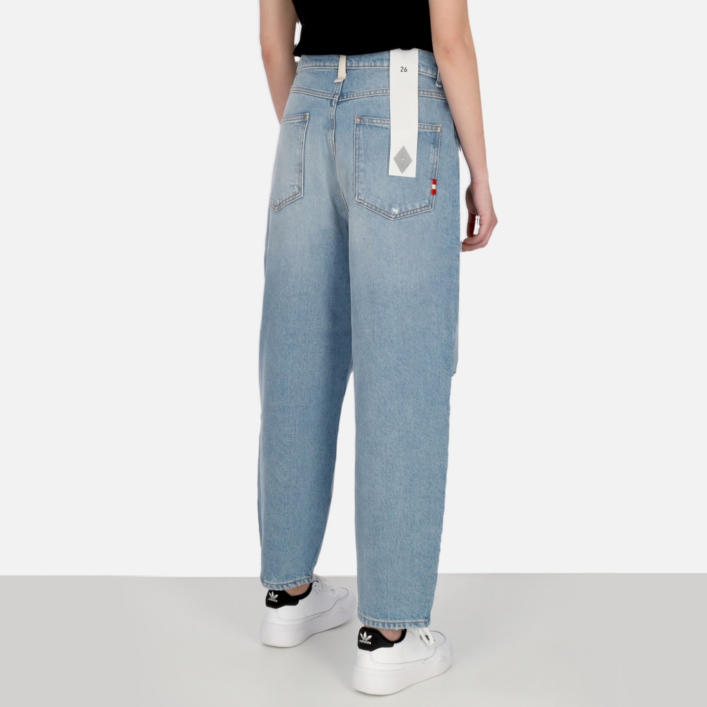 jeans donna w baggy denim SUPER USED DENIM
