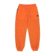 pantalone tuta uomo dune tracksuit baggy pants ORANGE