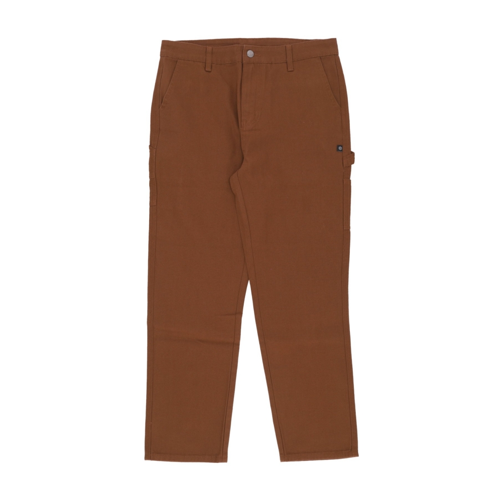 pantalone lungo uomo canvas carpenter pants TOBACCO