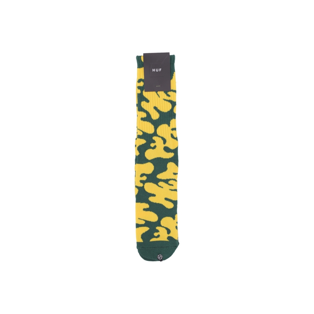 calza media uomo trip crew sock GREEN