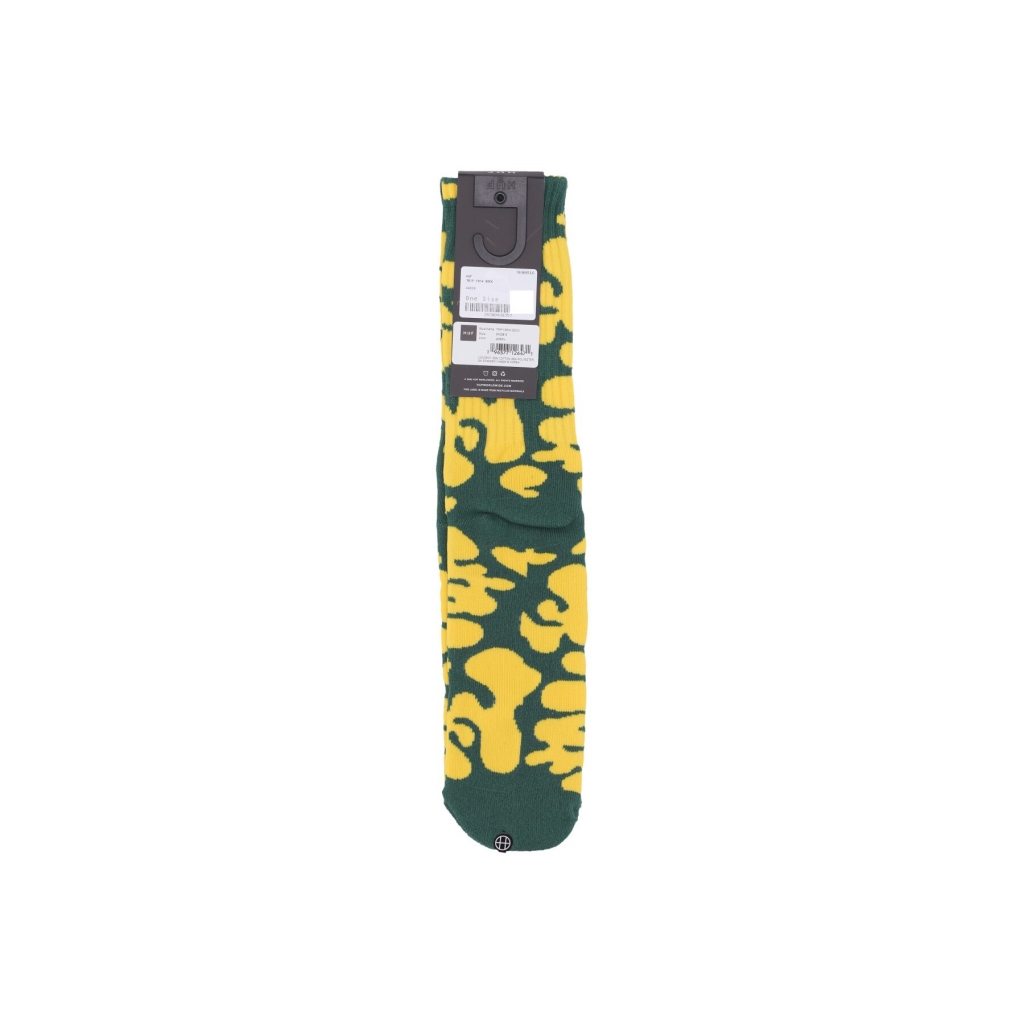 calza media uomo trip crew sock GREEN