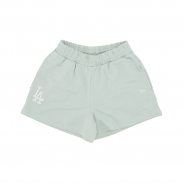 pantalone corto donna mlb lifestyle shorts losdod MINT/WHITE