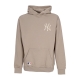 felpa cappuccio uomo mlb league essentials oversize hoodie neyyan AIR GREY/OFF WHITE