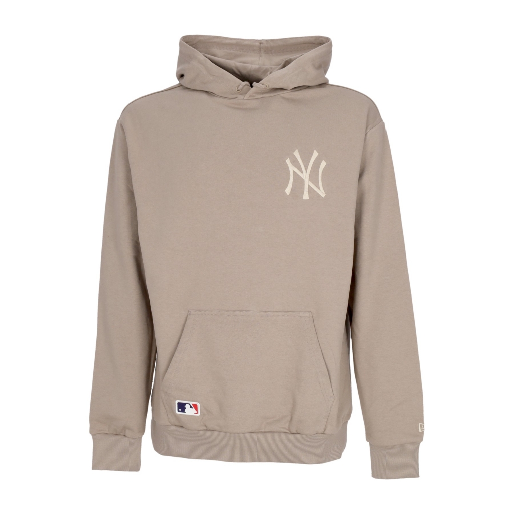 felpa cappuccio uomo mlb league essentials oversize hoodie neyyan AIR GREY/OFF WHITE