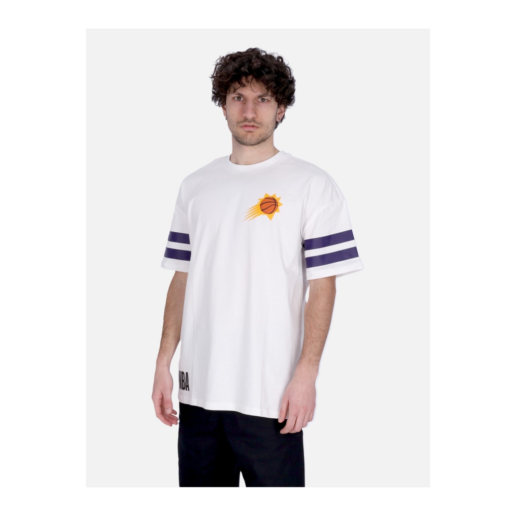 maglietta uomo nba arch graphic oversize tee phosun WHITE/ORANGE POPSICLE