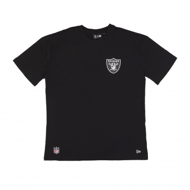 maglietta uomo nfl drop shoulder oversize tee lasrai BLACK/WHITE