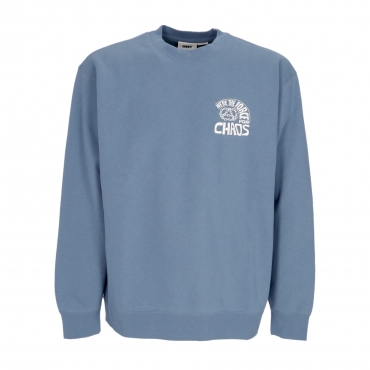 felpa girocollo uomo peace program crew fleece CORONET BLUE