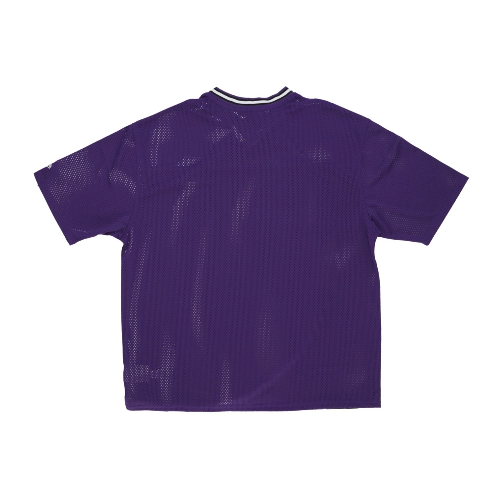 maglietta uomo nba arch graphic mesh oversize tee loslak TRUE PURPLE/BLACK