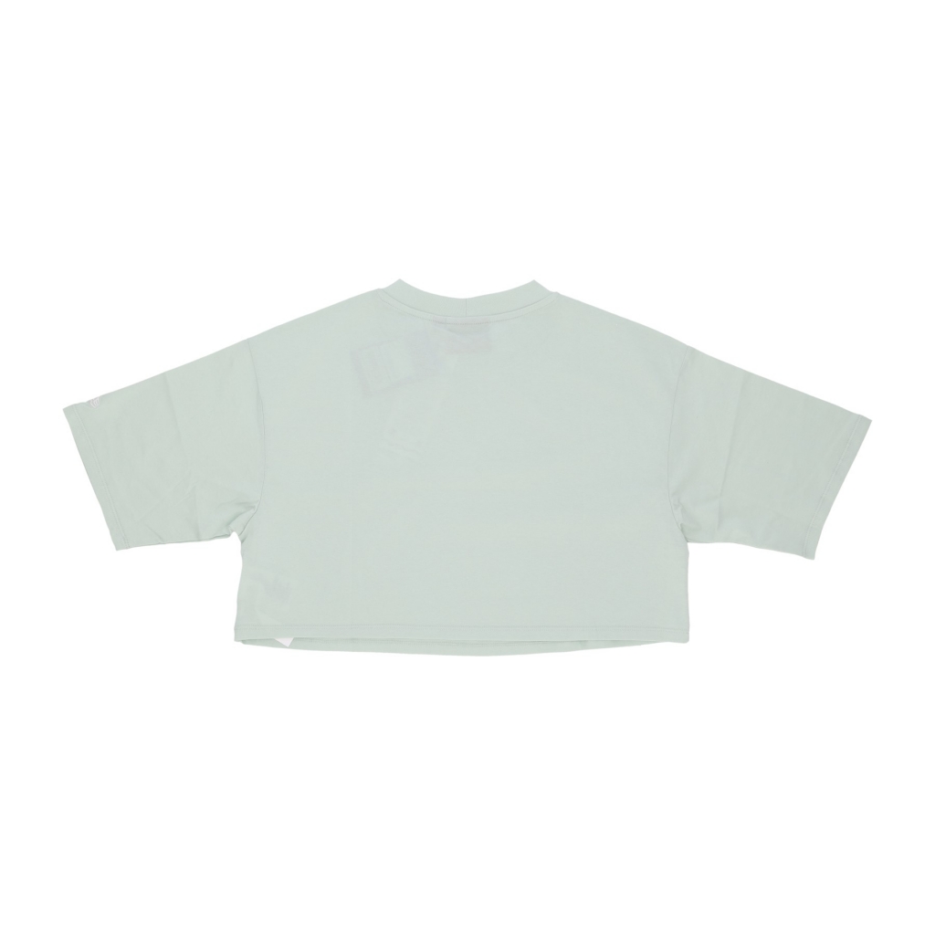 maglietta corta donna mlb lifestyle crop tee losdod MINT/WHITE