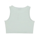 canotta corta donna mlb lifestyle crop tank losdod MINT/WHITE