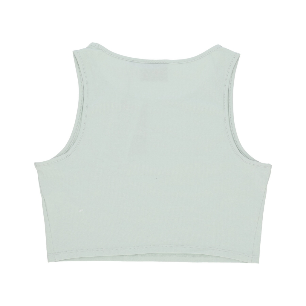 canotta corta donna mlb lifestyle crop tank losdod MINT/WHITE