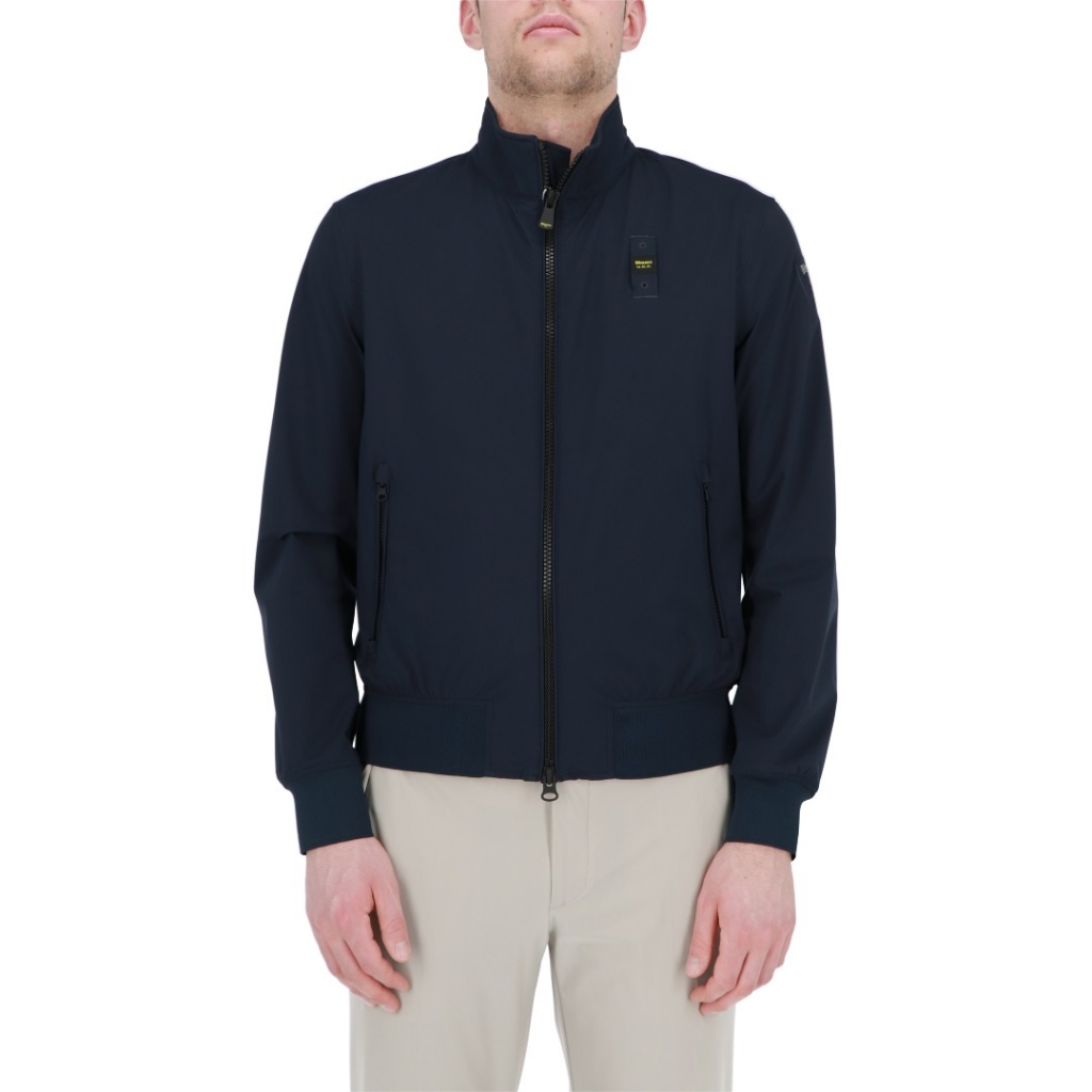 Gilet Blauer Usa Uomo Nastrato Bomber Mav 888 BLU