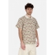 polo manica corta uomo pressed jacquard polo WHITE CAP MULTI