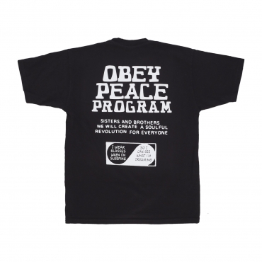 maglietta uomo peace program heavy weight classic tee VINTAGE BLACK