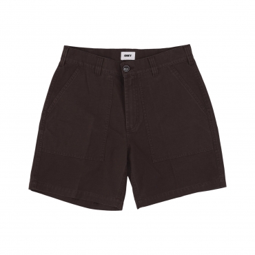 pantalone corto uomo utility short JAVA BROWN