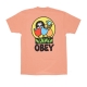 maglietta uomo obey was here classic tee CITRUS