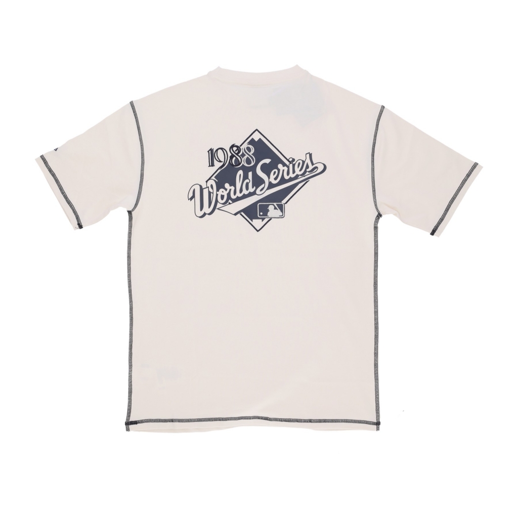 maglietta uomo mlb world series oversize tee losdod OFF WHITE/NAVY