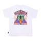 maglietta uomo triangle cobrahm tee WHITE