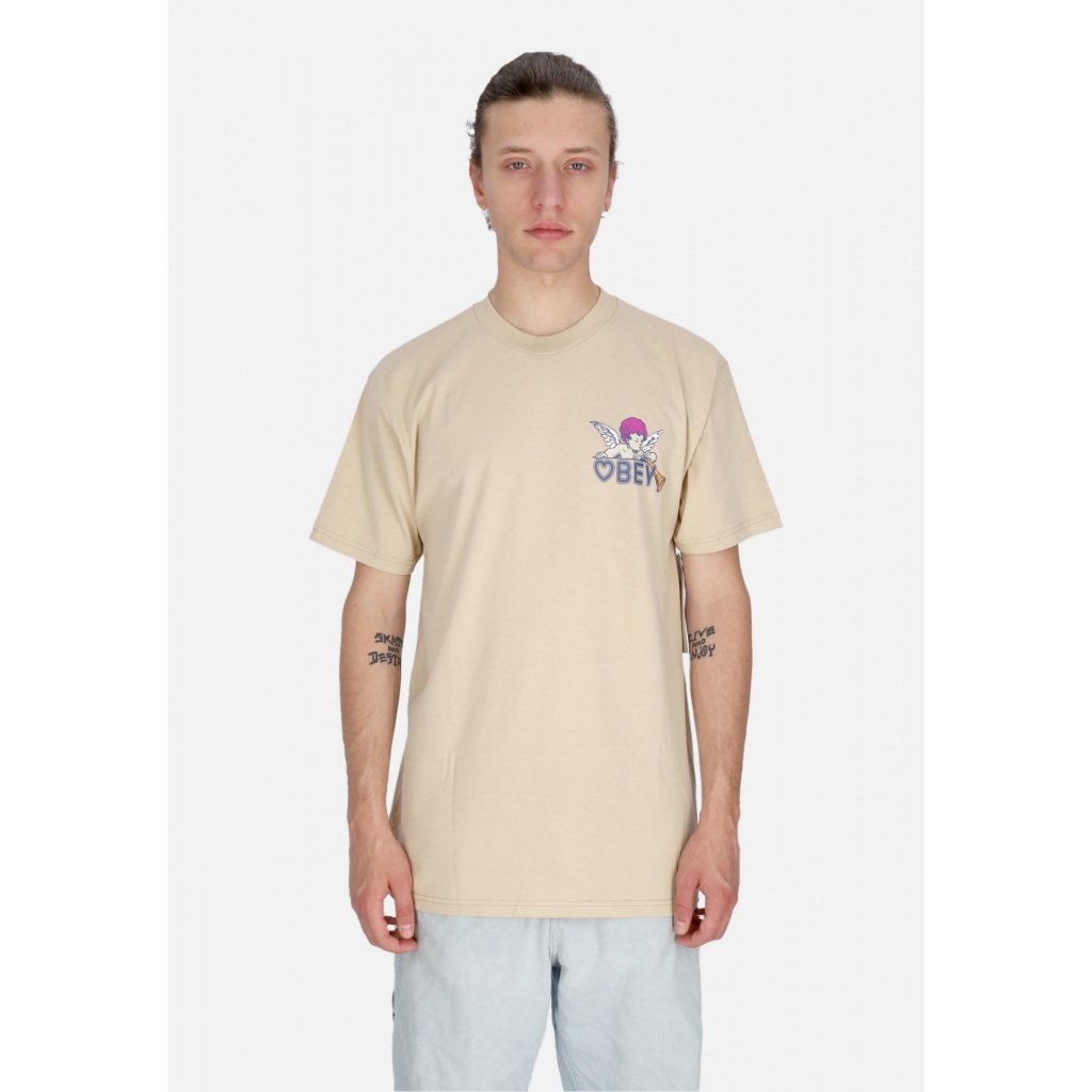 maglietta uomo baby angel classic tee SAND