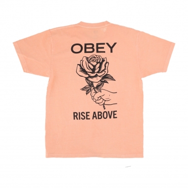 maglietta uomo rise above rose classic pigment tee PIGMENT PEACH PARFAIT