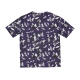 maglietta uomo nba team aop mesh oversize tee loslak TRUE PURPLE/WHITE
