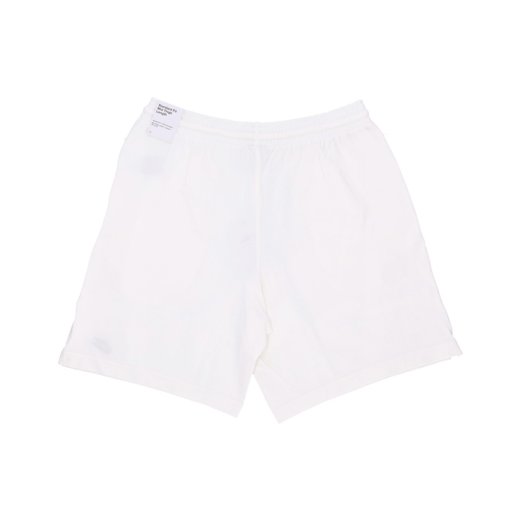 pantalone corto tuta uomo club knit short SAIL/BLACK