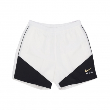 pantaloncino uomo sportswear woven air short WHITE/BLACK