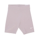 pantaloncino ciclista donna w sportswear classic hr 8in short PLATINUM VIOLET/SAIL