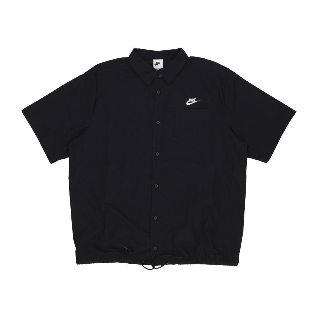 camicia manica corta uomo club venice top BLACK/WHITE