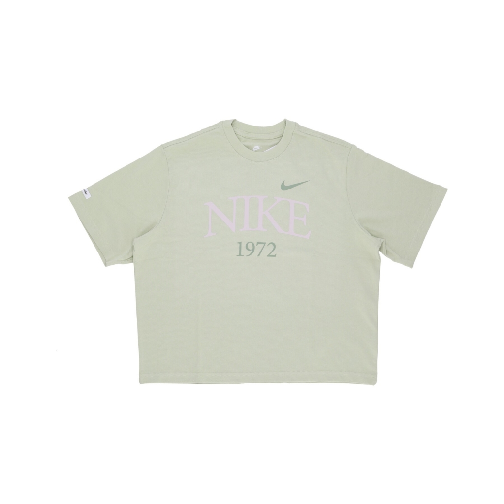 maglietta donna w sportswear boxy classic tee OLIVE AURA